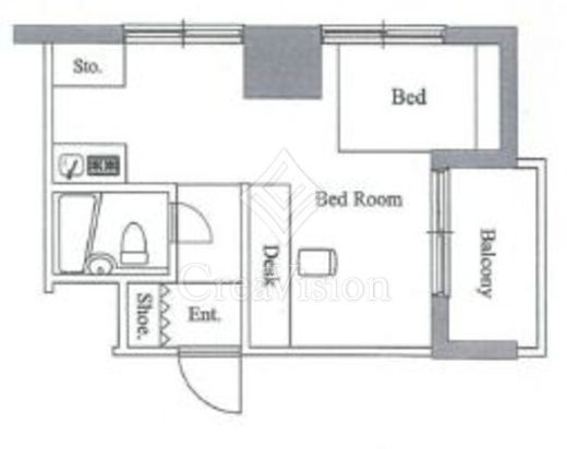アレックス日乃本 606 間取り図