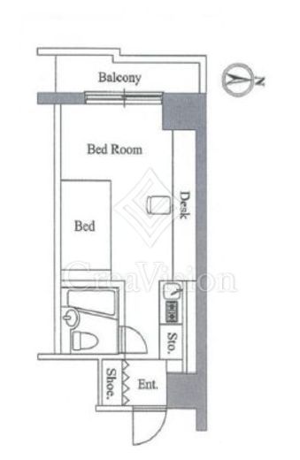 アレックス日乃本 413 間取り図