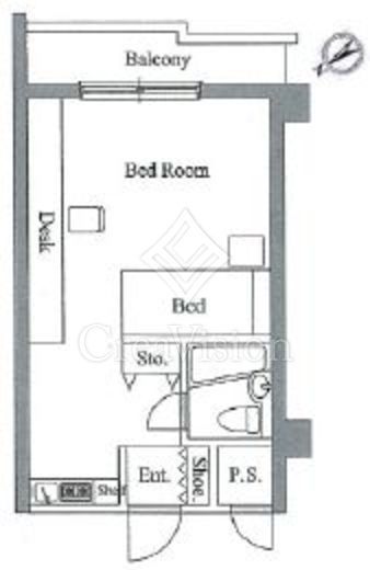 アレックス日乃本 233 間取り図