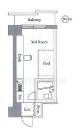 アレックス日乃本 610 間取り図