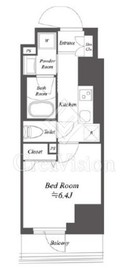 ドゥーエ亀戸Ⅱ 207 間取り図