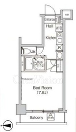 プライムアーバン葛西イースト 611 間取り図