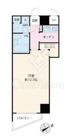 日神パレステージ西麻布 8階 間取り図