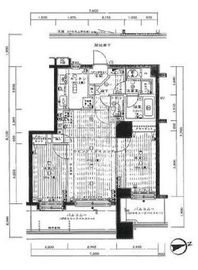 ネオマイム西早稲田パークス 1階 間取り図