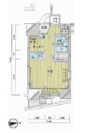 OLIO麻布十番 (オリオ麻布十番) 7階 間取り図