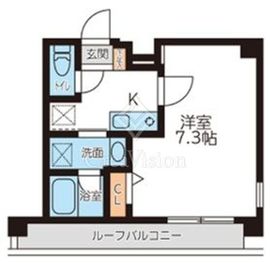 ミュプレ吉祥寺 501 間取り図