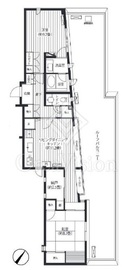 コスモリード駒沢大学 502 間取り図