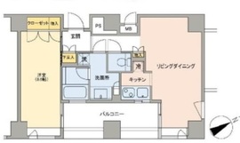 ザ・タワー芝浦 12階 間取り図