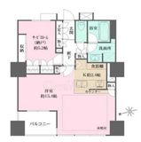 ザ・パークハウス上野浅草通り 8階 間取り図