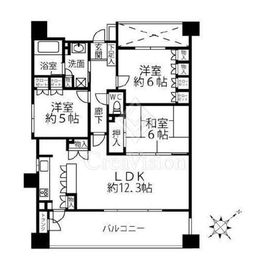 クリオ川崎駅前本町壱番館 14階 間取り図