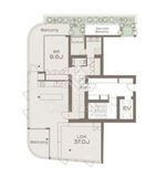 THE GRANDUO GAKUGEIDAIGAKU (グランデュオ学芸大学) 301 間取り図