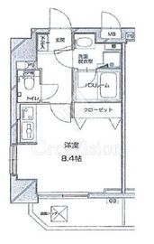 シャルムコート新宿ステーションパレス 10階 間取り図