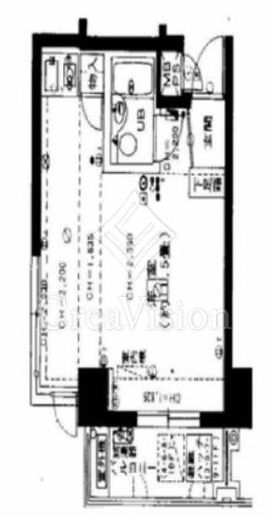 マートルコート三田 5階 間取り図