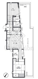 コスモリード駒沢大学 504 間取り図