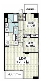 クリオ横浜壱番館 7階 間取り図
