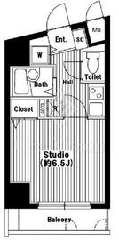 グランド・ガーラ渋谷 11階 間取り図