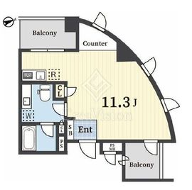 目黒ハウス 4階 間取り図