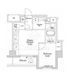 ザ・パークハビオSOHO市谷左内町 107 間取り図