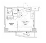 ザ・パークハビオSOHO市谷左内町 414 間取り図