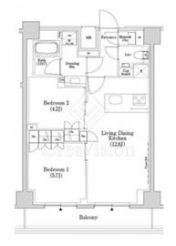 ザ・パークハビオSOHO市谷左内町 604 間取り図