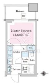 中野ステーションレジデンス 415 間取り図