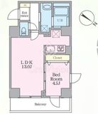 Luvast Yoyogi Park 201 間取り図