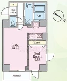 Luvast Yoyogi Park 701 間取り図