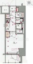 ハーモニーレジデンス川崎#002 8階 間取り図