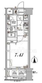 AXAS文京関口 7階 間取り図