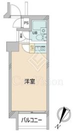 オリエント赤坂モートサイド 11階 間取り図