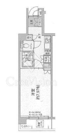 ドルチェ笹塚壱番館 5階 間取り図