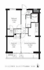 フレンシア高円寺 303 間取り図