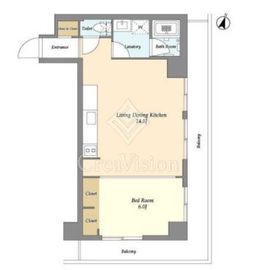 PATH浅草 403 間取り図