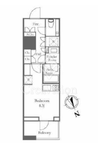 三田ガーデンヒルズ NORTH HILL 9階 間取り図