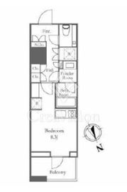 三田ガーデンヒルズ NORTH HILL 9階 間取り図