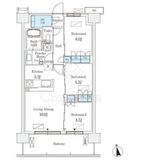 スカイグランデ津田沼 909 間取り図