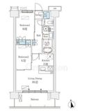 スカイグランデ津田沼 915 間取り図