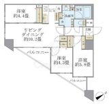 ロアール茅場町 10階 間取り図