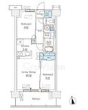 スカイグランデ津田沼 920 間取り図