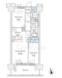 スカイグランデ津田沼 920 間取り図