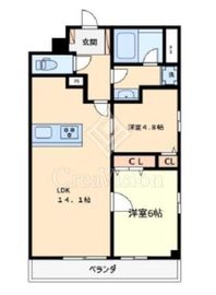 日本橋三越前アムフラット壱番館 10階 間取り図