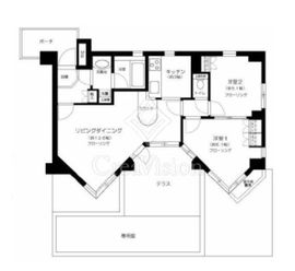 ジェイパーク高田馬場プレジャーステージ 1階 間取り図
