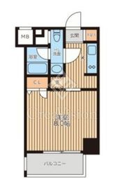 レジディア新横浜 1109 間取り図