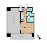 レジディア大森 1402 間取り図