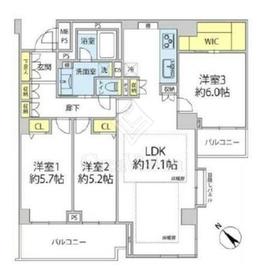 ヴェラハイツ小石川 2階 間取り図