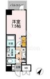 TRE LUCE横濱関内 401 間取り図