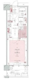 クロスエアタワー 14階 間取り図