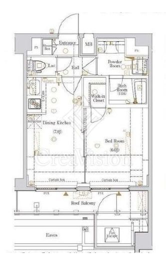 ヴァローレクオリタ池袋 5階 間取り図
