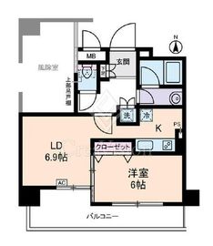サンクレイドルレヴィール池袋 3階 間取り図
