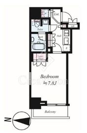 プレスタイル住吉 1階 間取り図